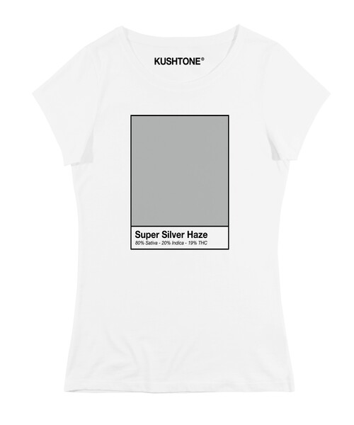 T-shirt Femme avec un Femme Super Silver Haze Grafitee