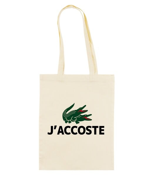 Tote Bag J'Accoste Grafitee