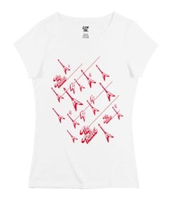 T-shirt Femme avec un No Rules Grafitee