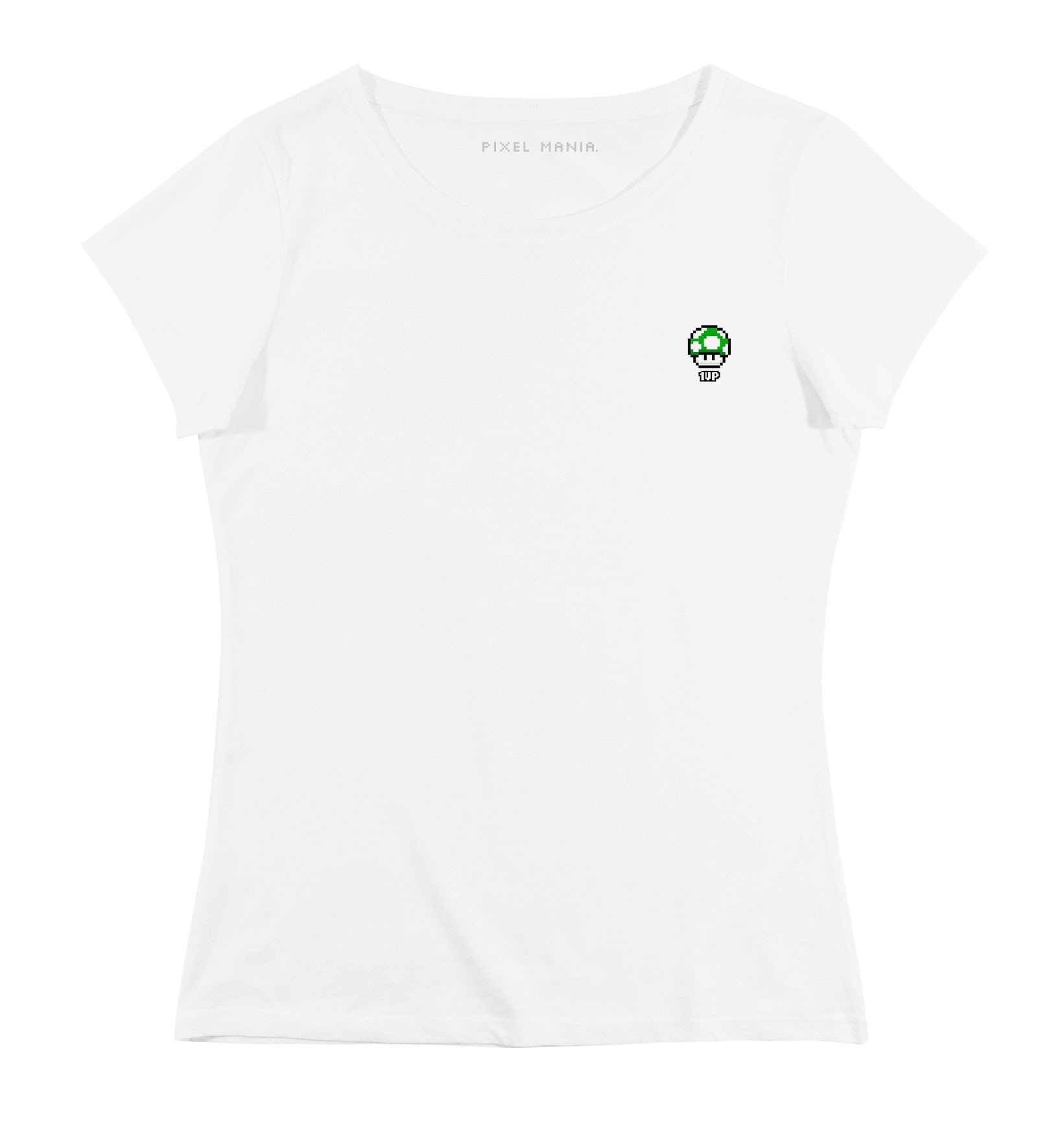 T-shirt Femme avec un Femme Pixel 1UP Grafitee