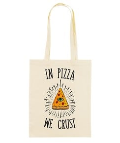Tote Bag In Pizza We Crust Grafitee