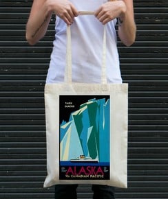 Tote Bag Alaska Glacier