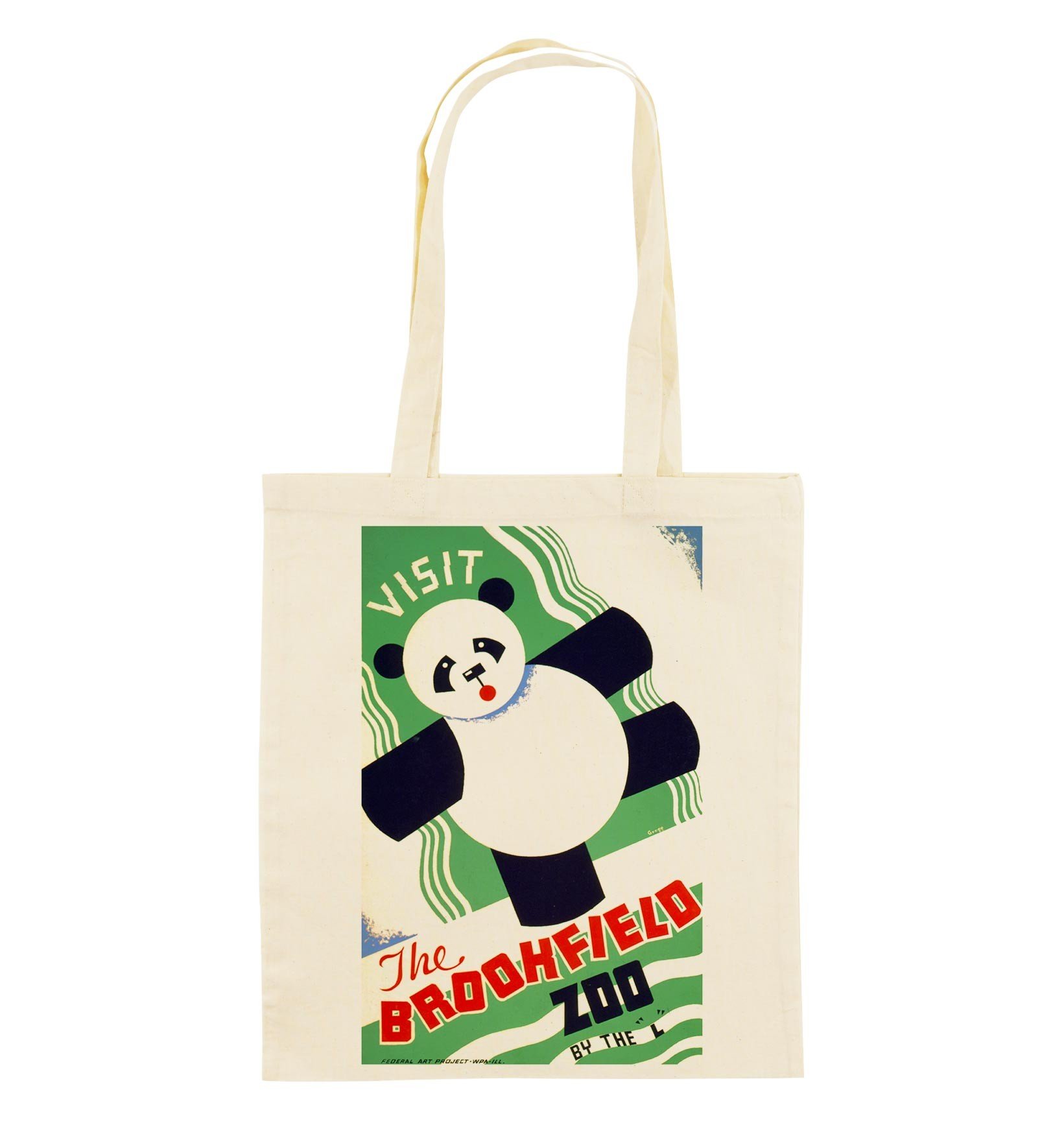 Tote Bag Panda Brookfield Zoo Grafitee