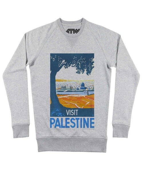 Sweat Visit Palestine Grafitee