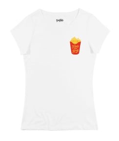 T-shirt Femme avec un Fries Before Guys Grafitee
