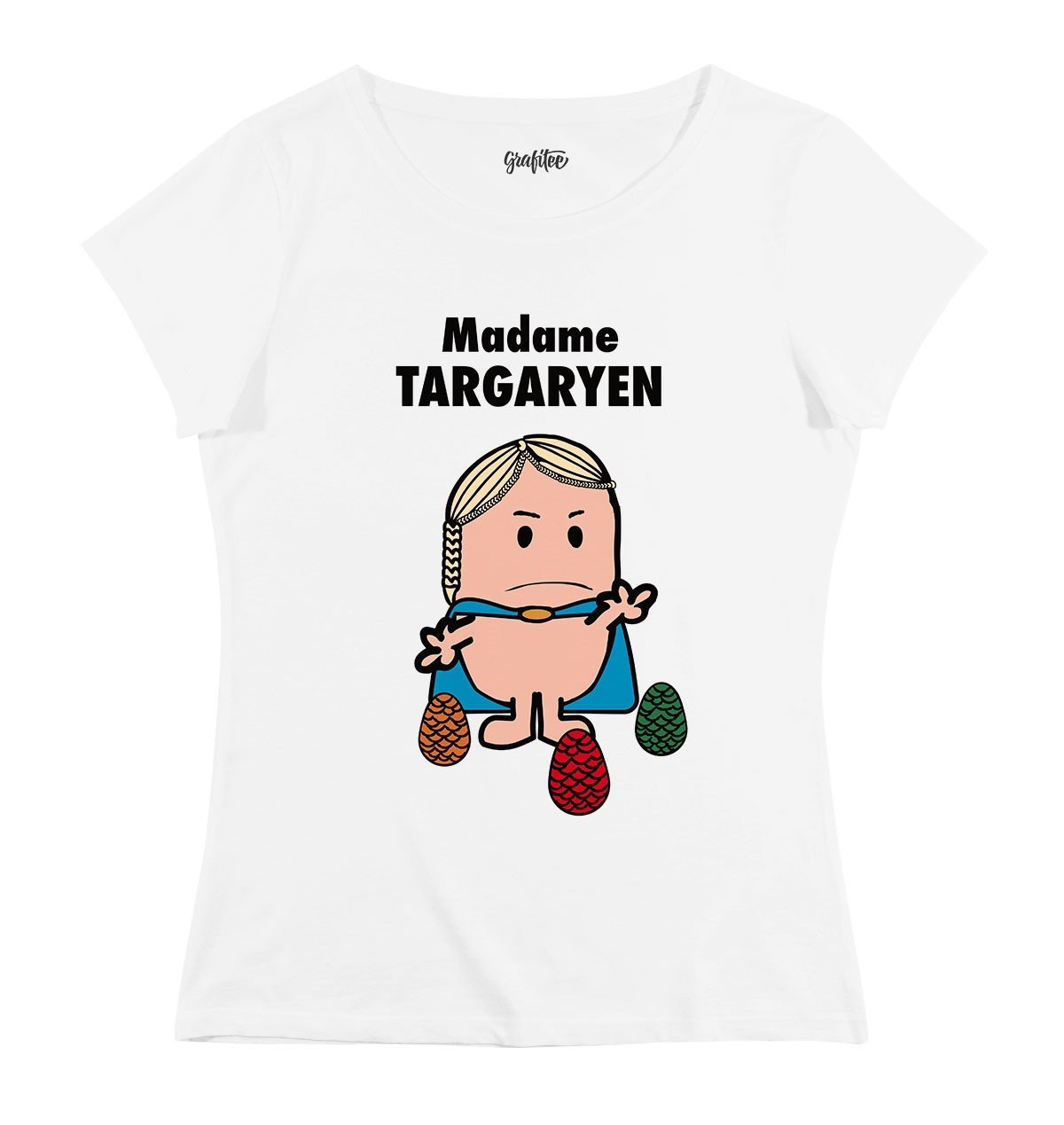 T-shirt Femme avec un Madame Targaryen Grafitee