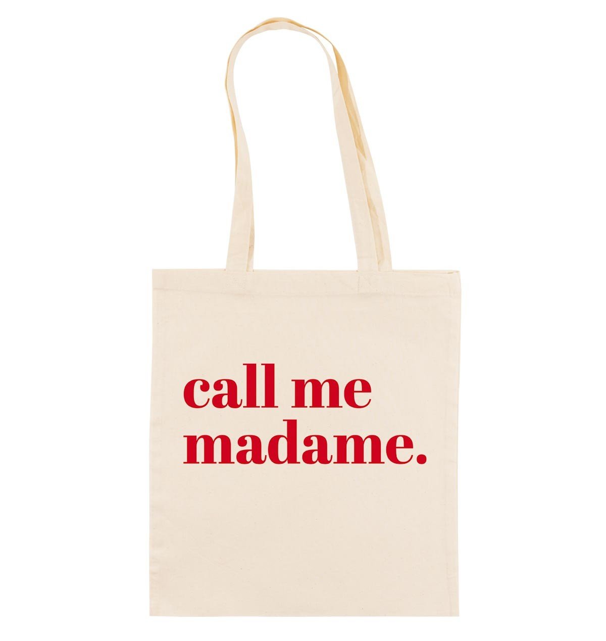Tote Bag Femme avec un Call Me Madame Grafitee