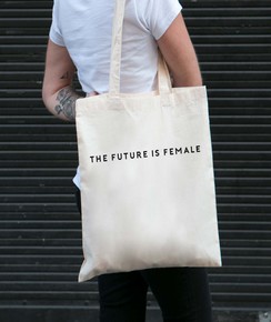 Tote Bag The Future Is Female par GRL PWR