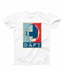 T-shirt pour Homme Daft Hope de couleur Blanc