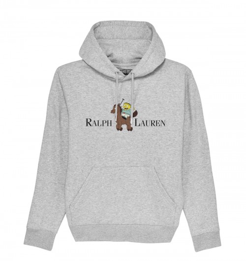 Hoodie Ralph Lauren pour Homme de couleur Gris chiné