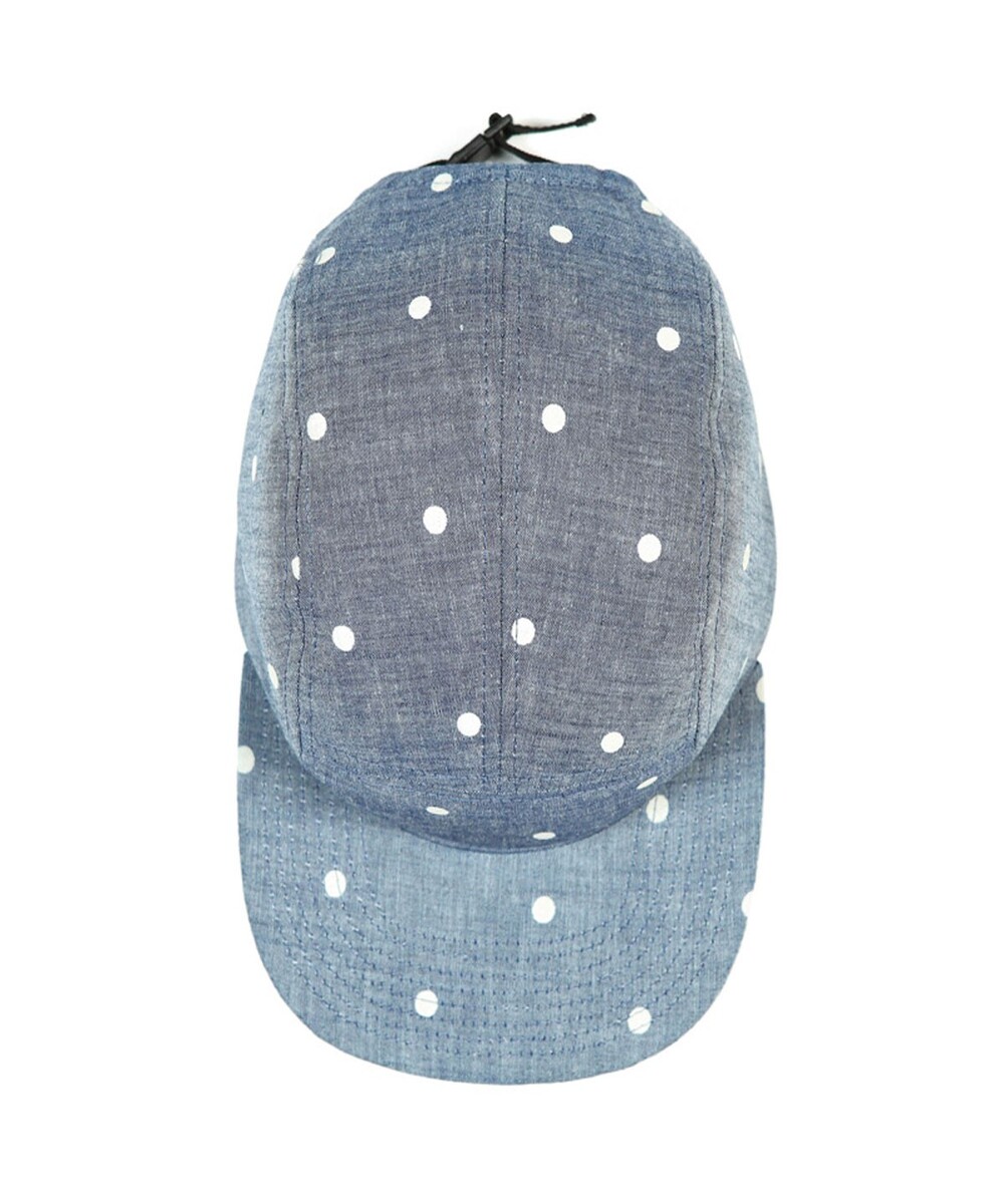 Casquette pois blancs