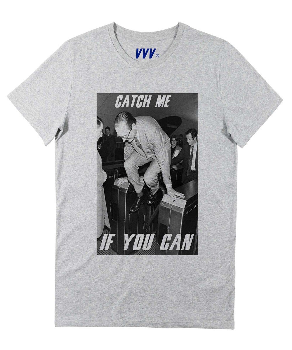 T-shirt Chirac Catch Me (en promo) Grafitee