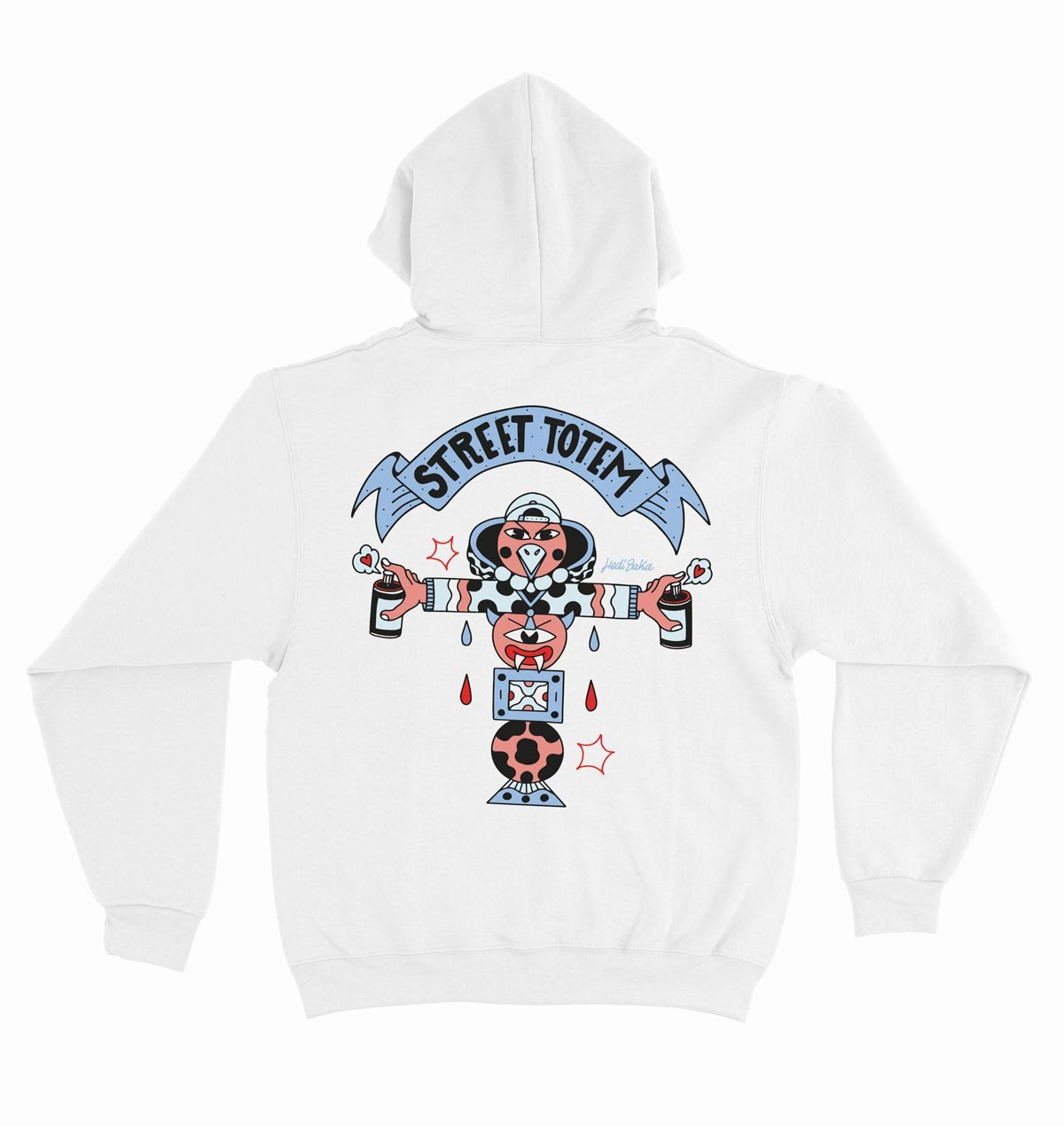 Hoodie Street totem Grafitee