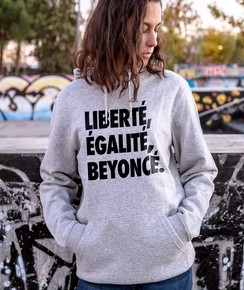 Hoodie Liberté, Égalité, Beyoncé à col rond
