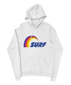 Hoodie Logo Surf pour Homme de couleur Blanc