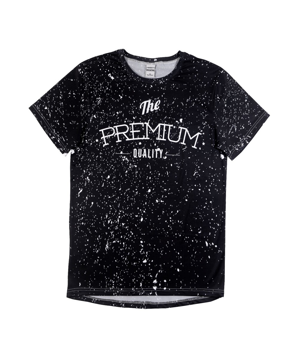 T-shirt pour Homme Premium de couleur Noir