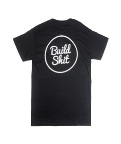 T-shirt pour Homme Build Shit de couleur Noir