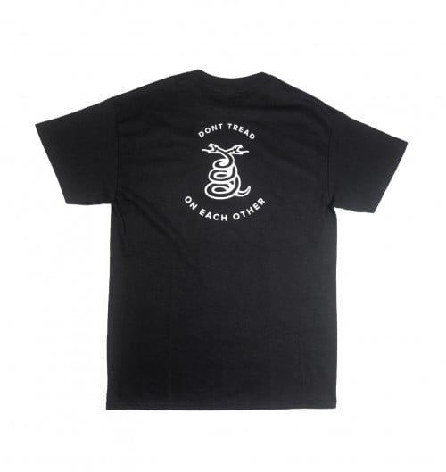 T-shirt pour Homme Dont Tread de couleur Noir