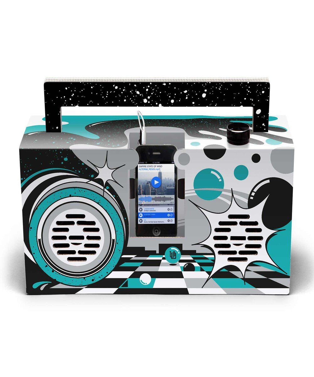 Boombox Golden Green de couleur Vert