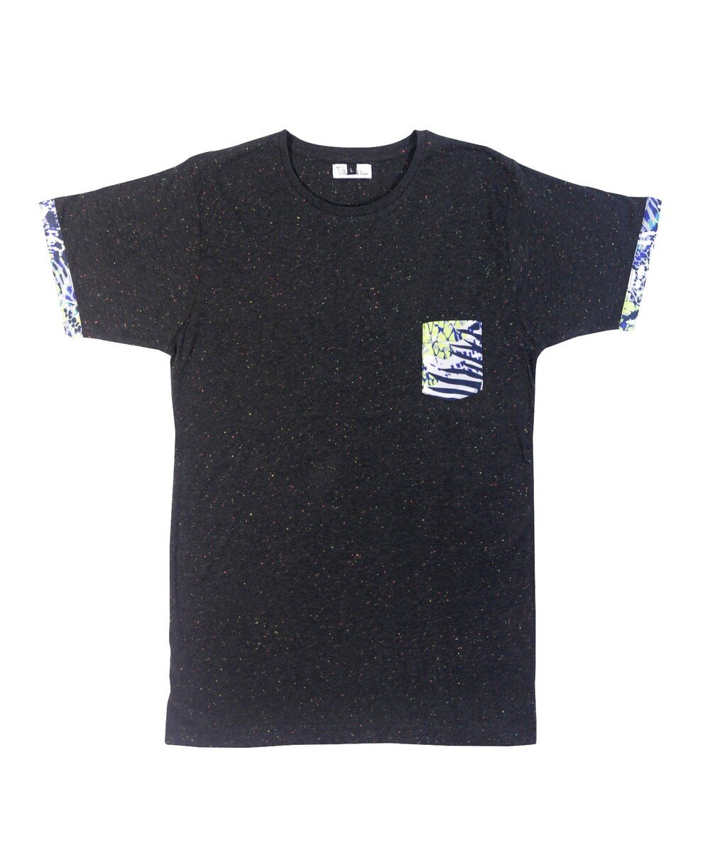 Tee-shirt pour Homme à Poche Berlin de couleur Noir