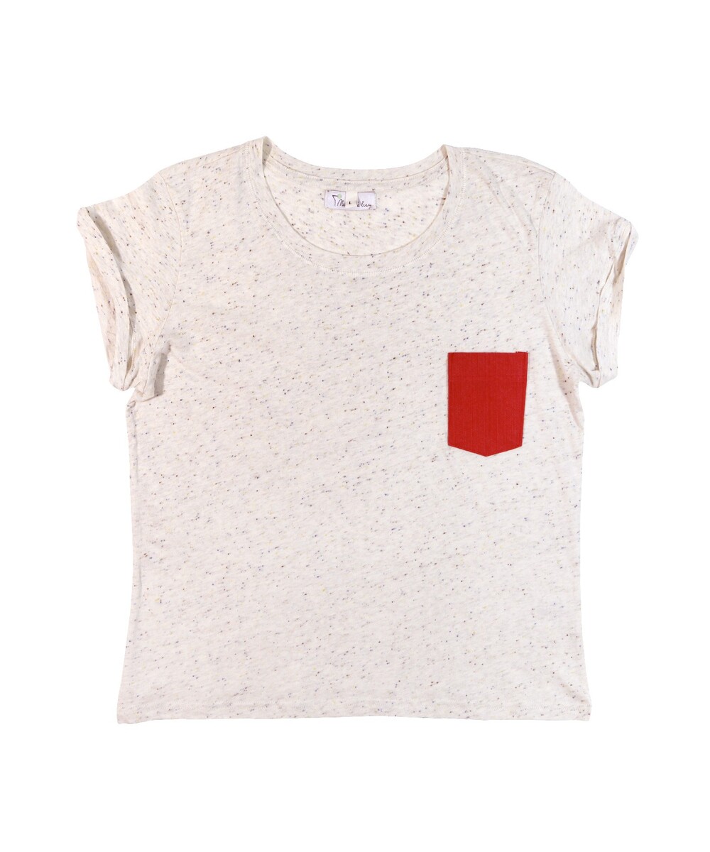 Crop Top Femme St Petersbourg pour Femme de couleur Crème