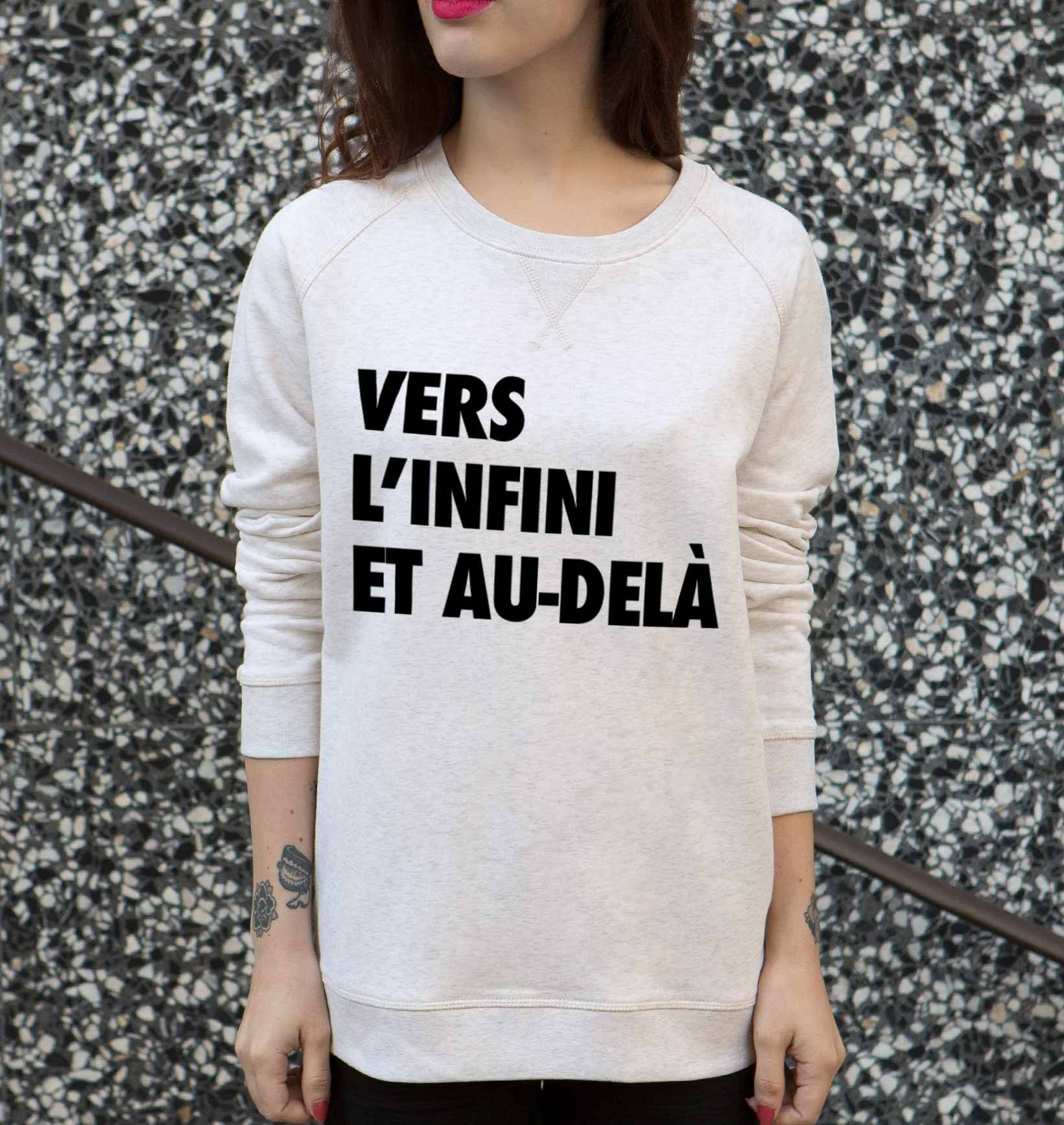 Sweat Vers L'infini et Au-delà Grafitee