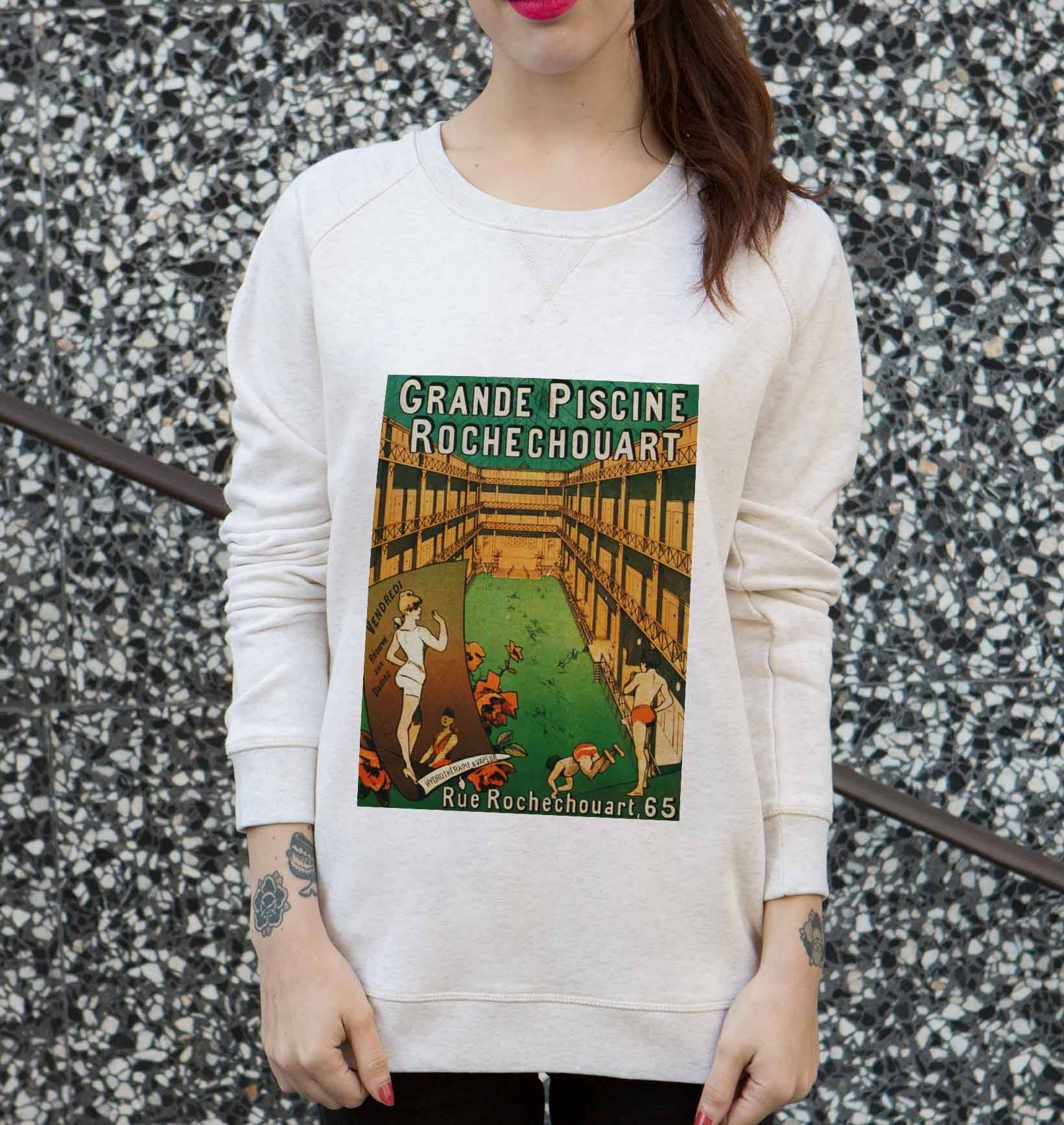 Sweat Grande Piscine Rochechouart Grafitee