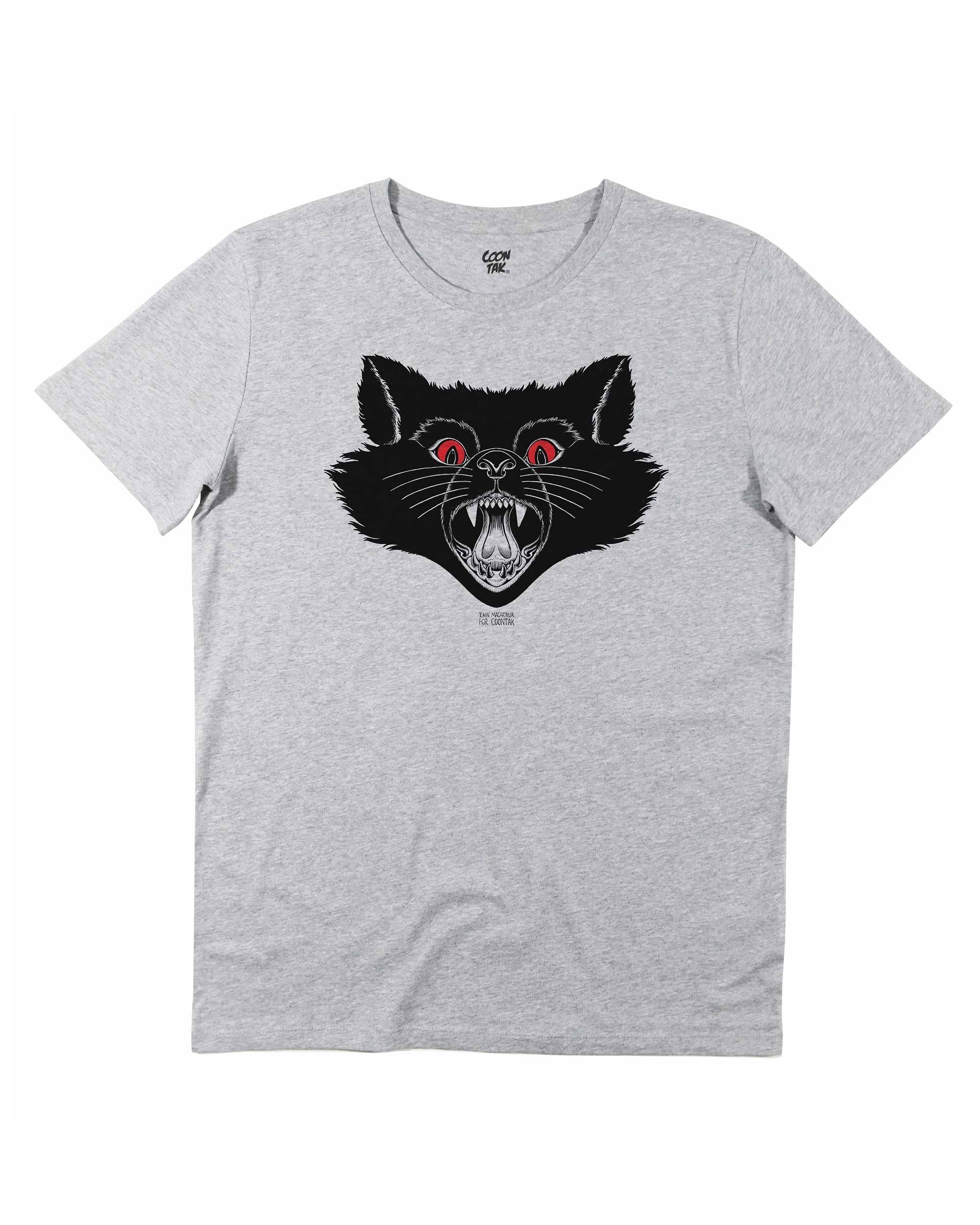 T-shirt Not Superstitious de couleur Blanc par Coontak