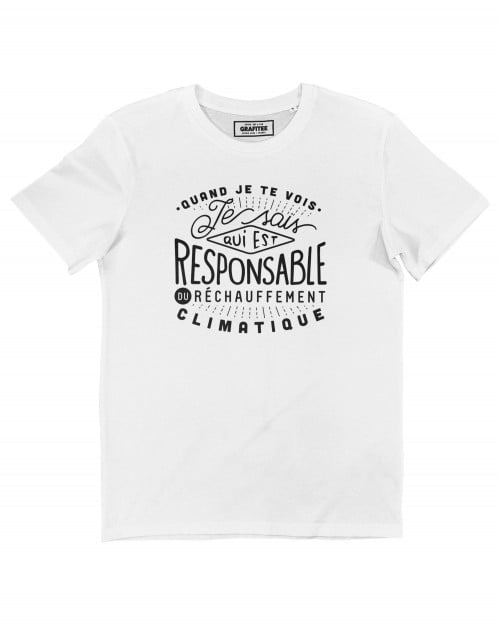 T-shirt Réchauffement Climatique Grafitee