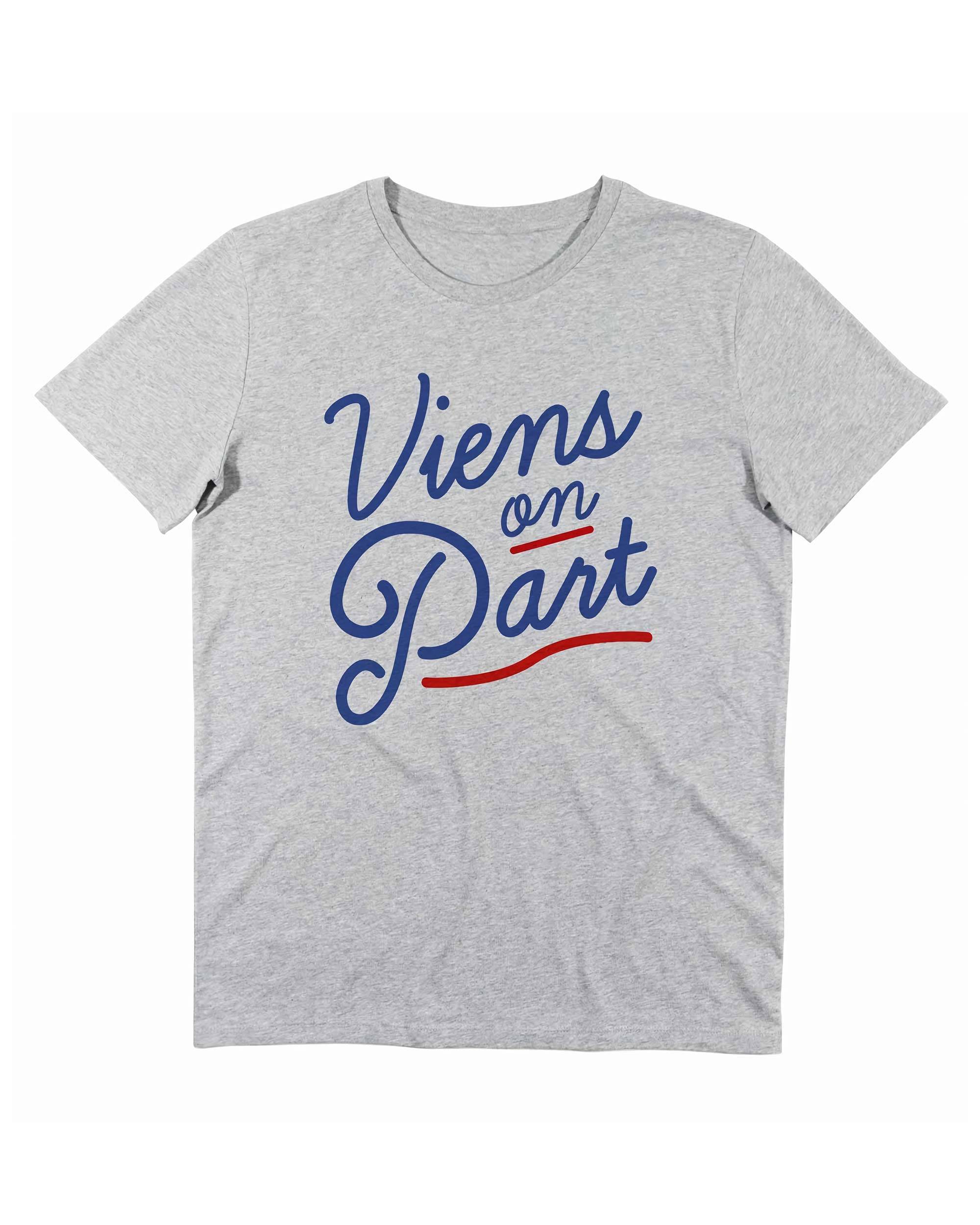 T-shirt Viens On Part de couleur Blanc par Vague A L'Âme