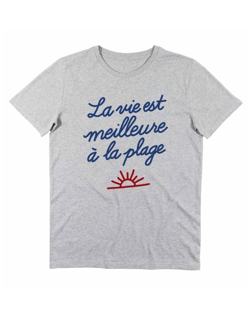 T-shirt La Vie à La Plage Grafitee
