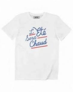 T-shirt L'Eté Sera Chaud Grafitee