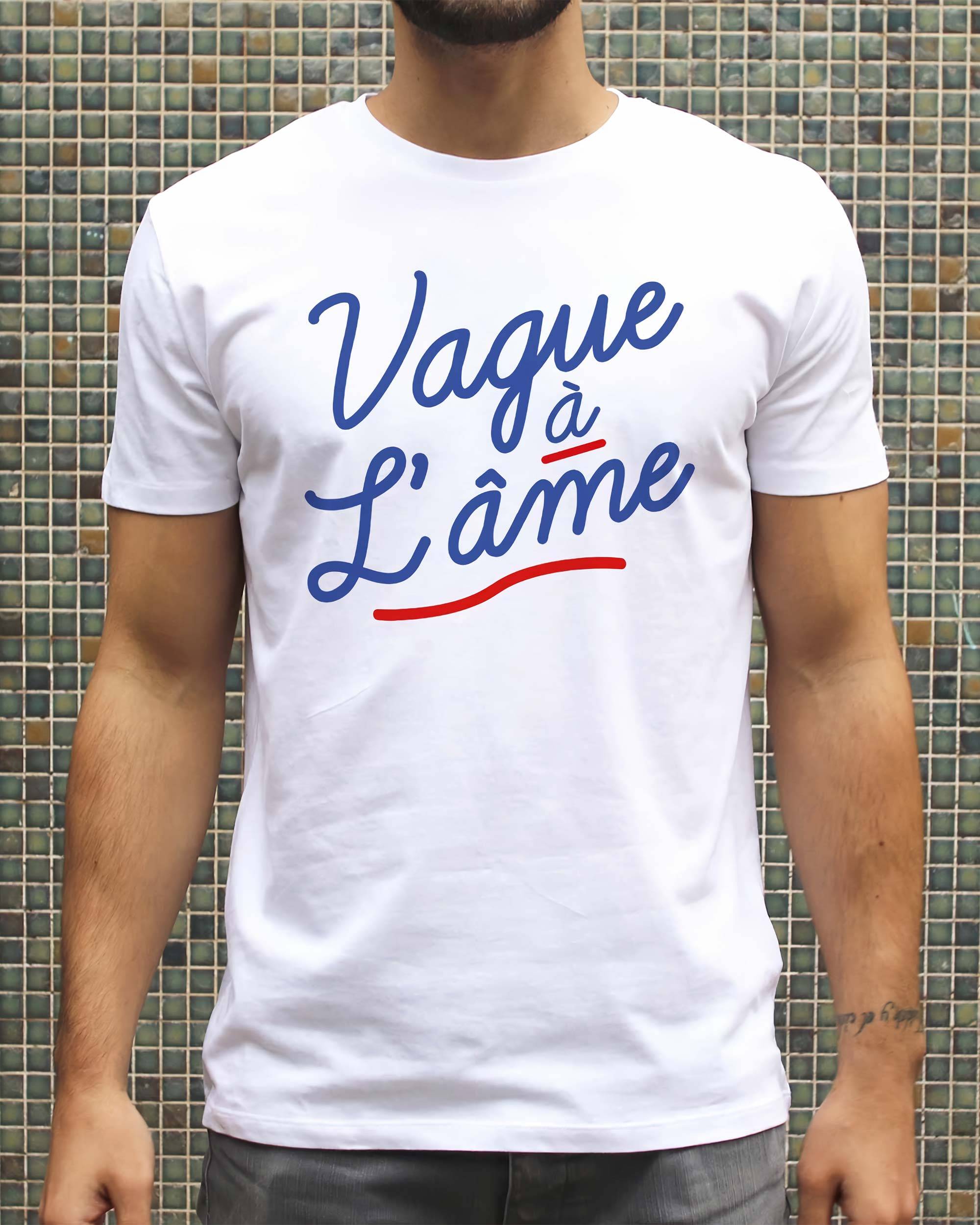 T-shirt Vague à L'âme de couleur Blanc par Vague A L'Âme