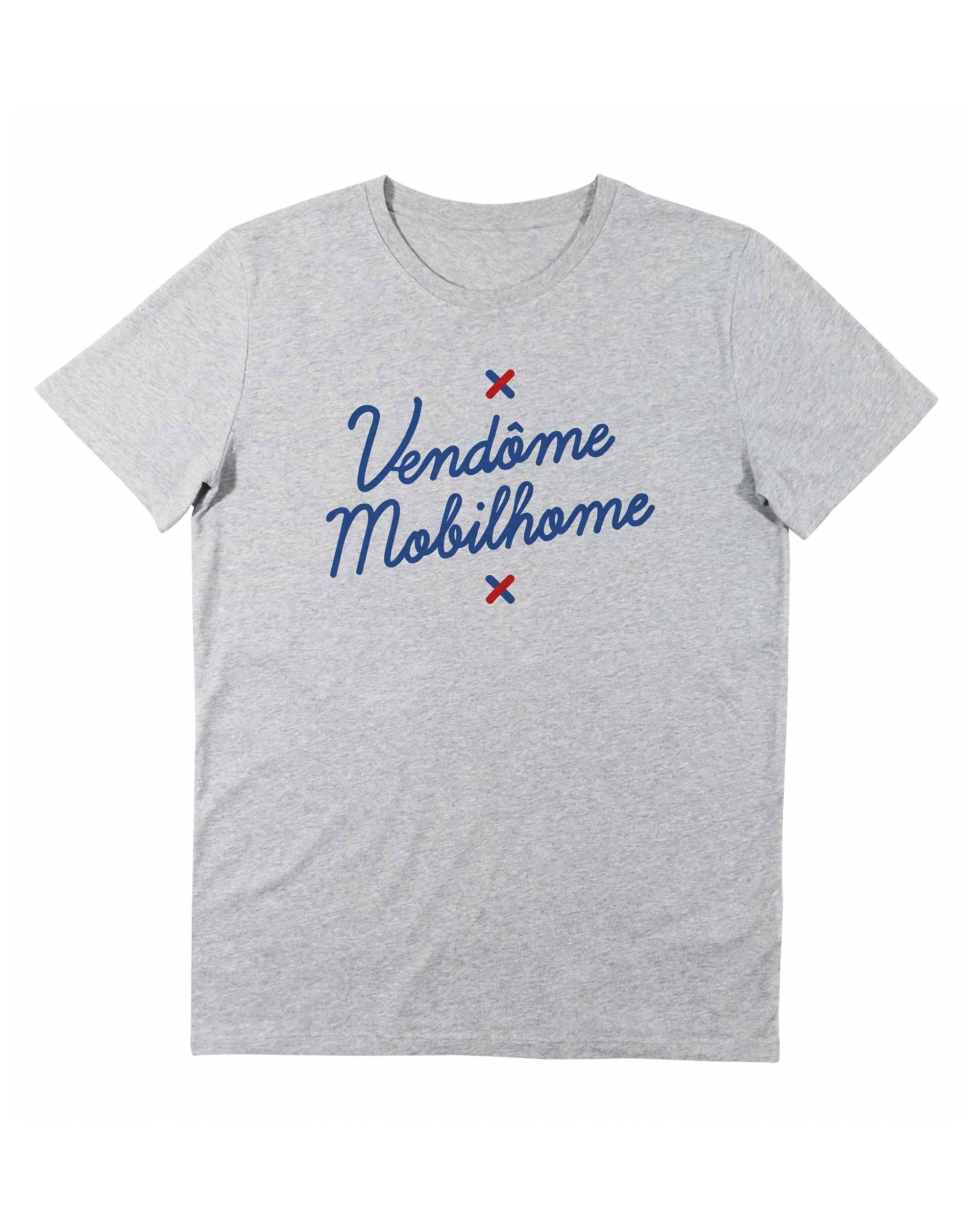 T-shirt Vendôme Mobilhome de couleur Blanc par Vague A L'Âme