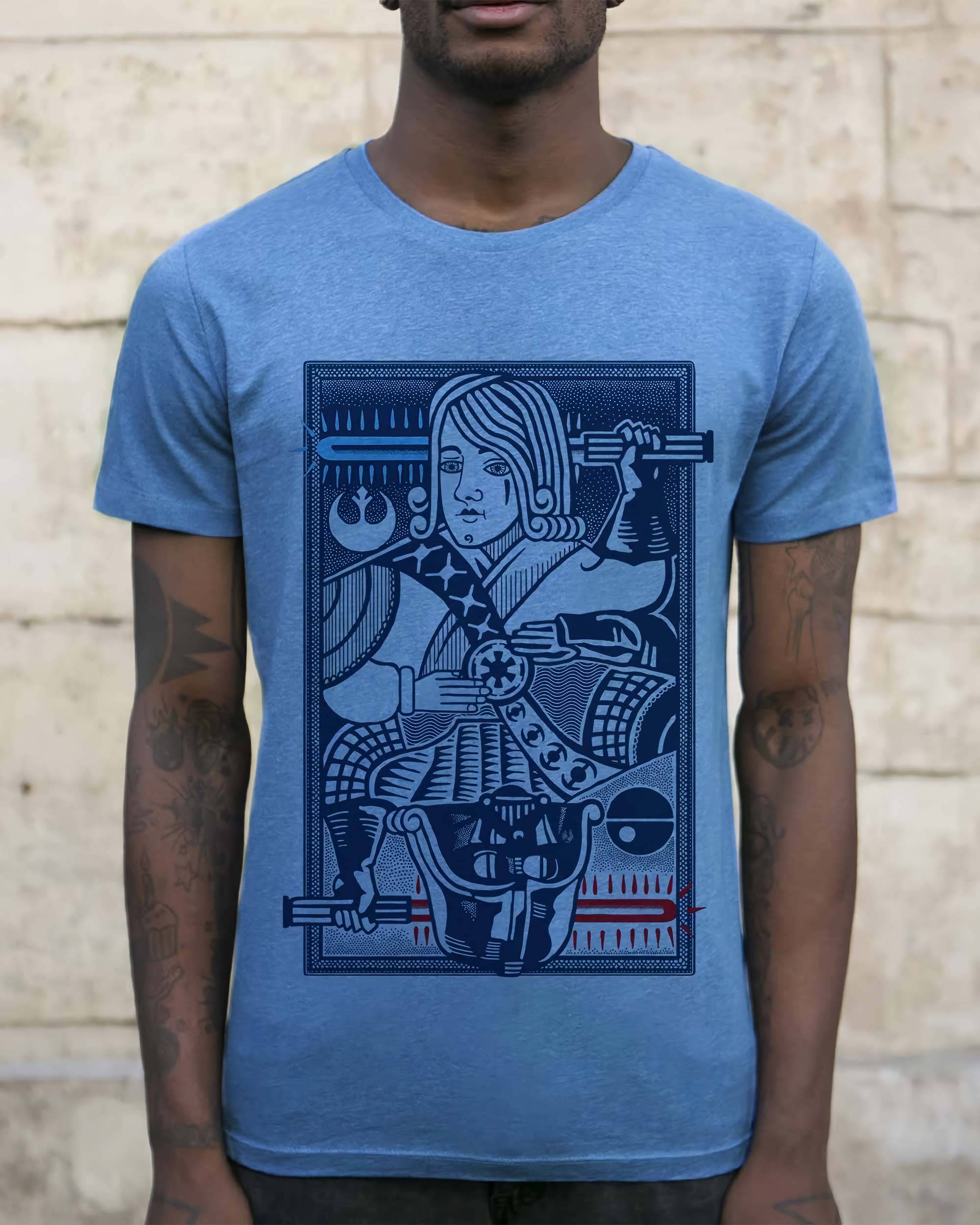 T-shirt King Of Darkside de couleur Blanc par Neon Mystic