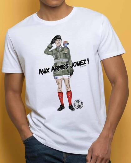 T-shirt Aux Armes Jouez Grafitee