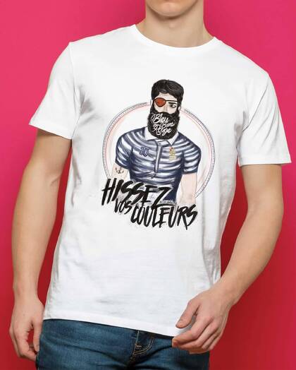 T-shirt Hissez Vos Couleurs Grafitee