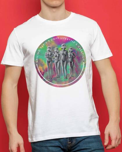 T-shirt Femmes Nues Grafitee