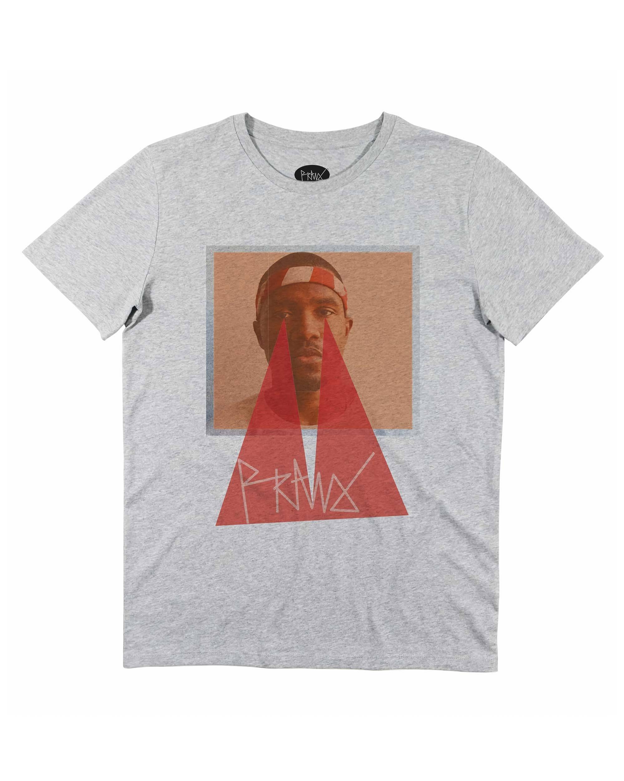 T-shirt Frank Ocean de couleur Blanc par Prand