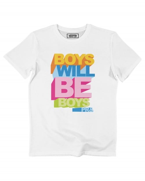 T-shirt Boys Will Be Boys Grafitee