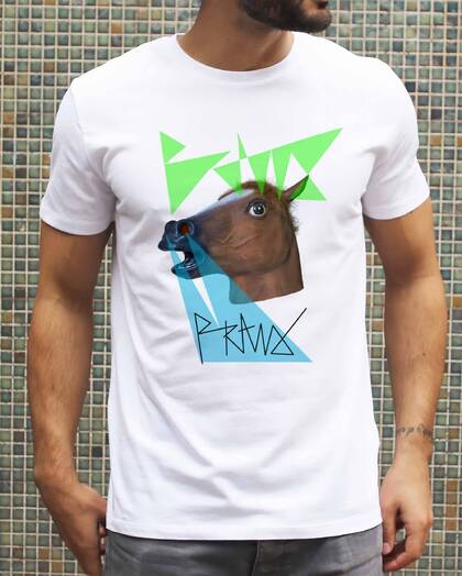 T-shirt Cheval Furieux Grafitee
