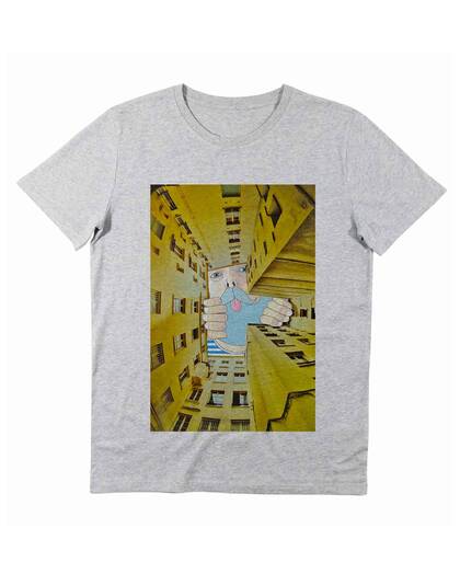 T-shirt Le Barbu Malicieux Grafitee