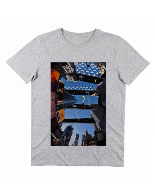 T-shirt Skyscraper New-York Grafitee