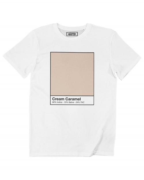 T-shirt Cream Caramel Kush Grafitee