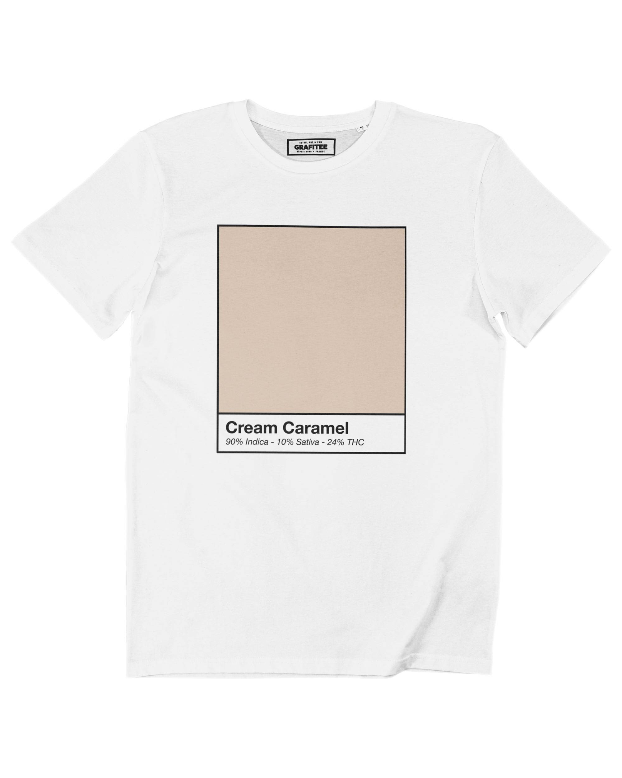 T-shirt Cream Caramel Kush Grafitee