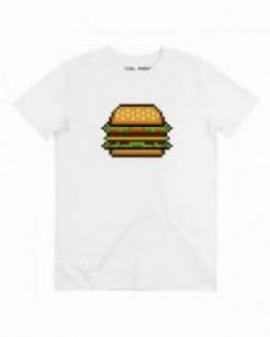 T-shirt Pixel Burger Grafitee