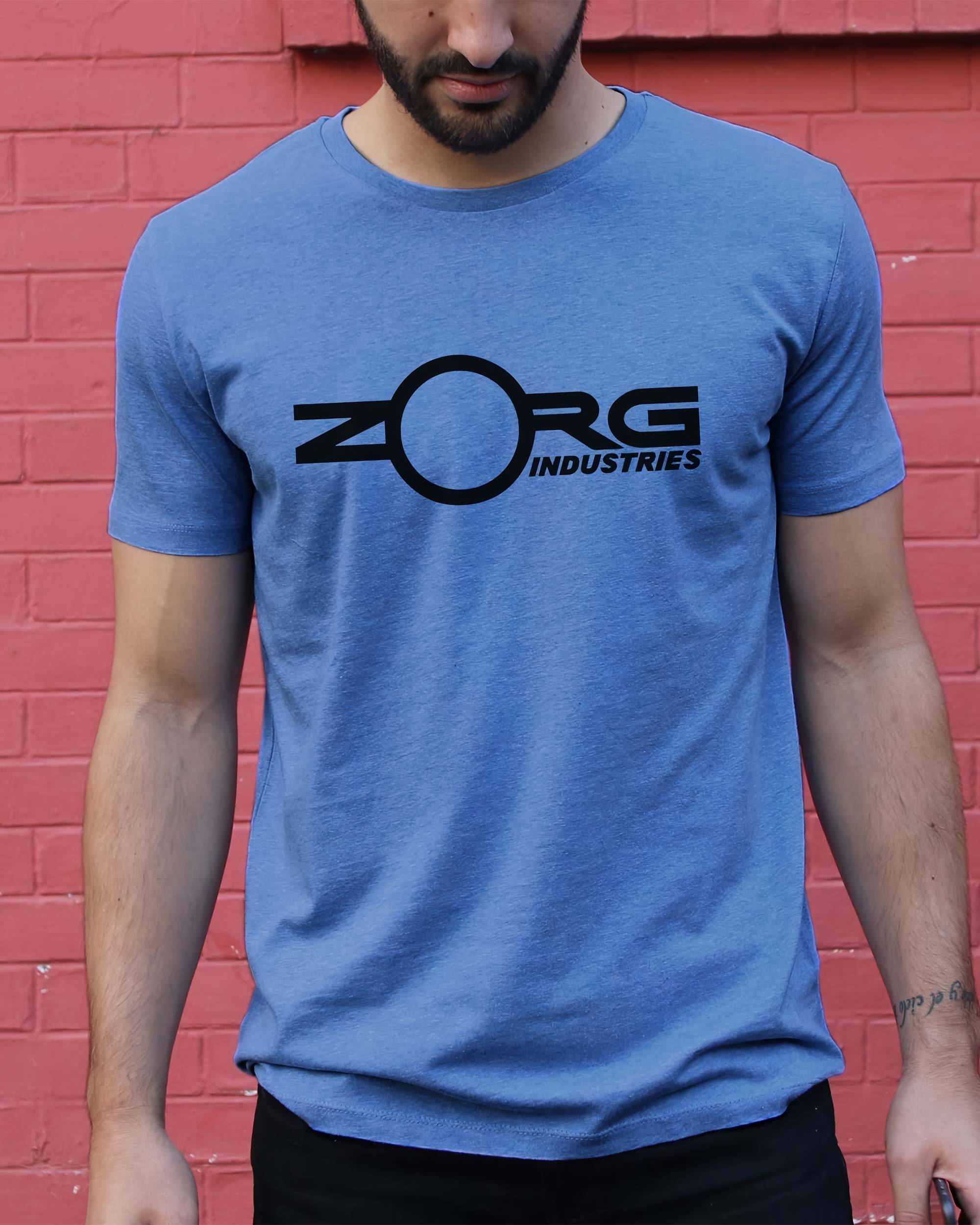 T-shirt Zorg Industries de couleur Blanc