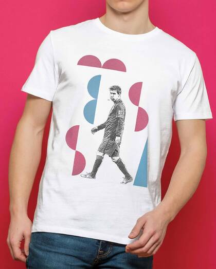 T-shirt Leo Messi Grafitee