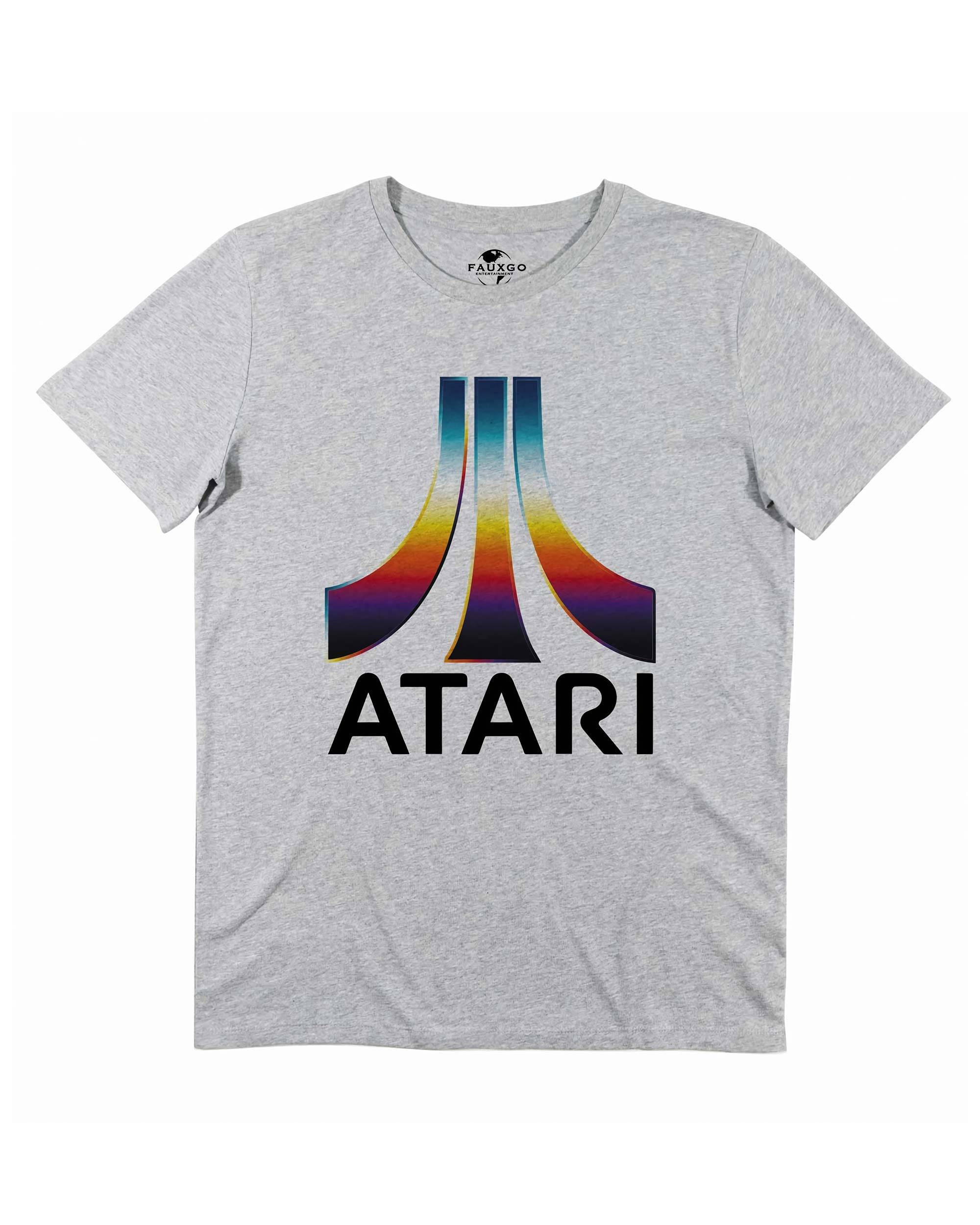 T-shirt Logo Atari Vintage de couleur Blanc