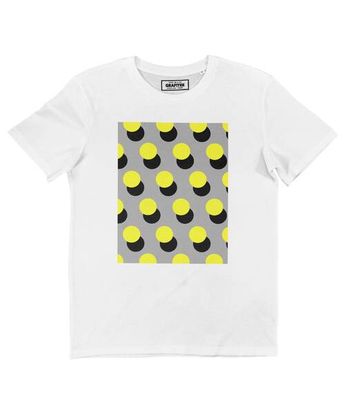 T-shirt Géométrie Points Jaunes Grafitee